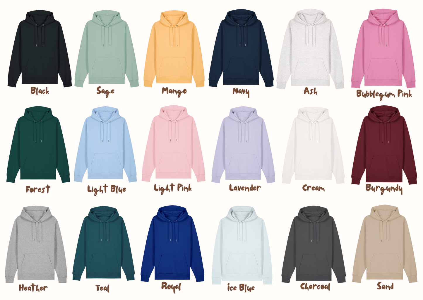 Custom Pet Embroidered Hooded Sweatshirt