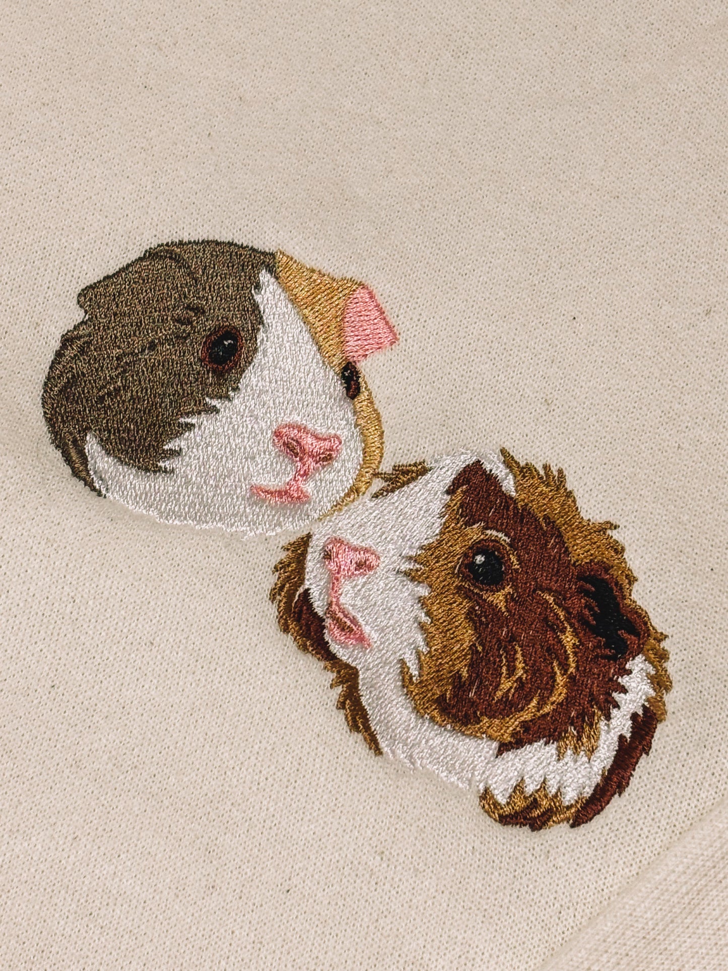 Custom Pet Embroidered Crewneck Sweatshirt